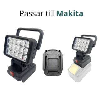 BrightForce: Lyskaster For Verktøybatteri